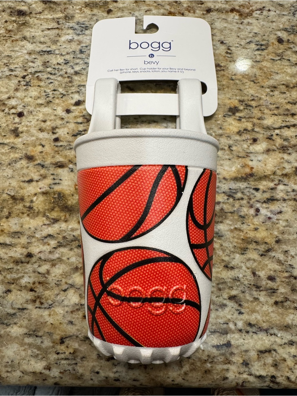 Bogg Bevy Cup Holder in Basketball Print